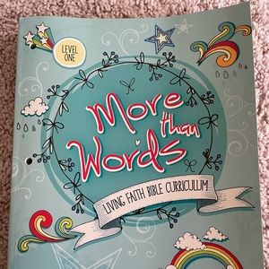 Brand new “More than Words” Masterbooks homeschool curriculum